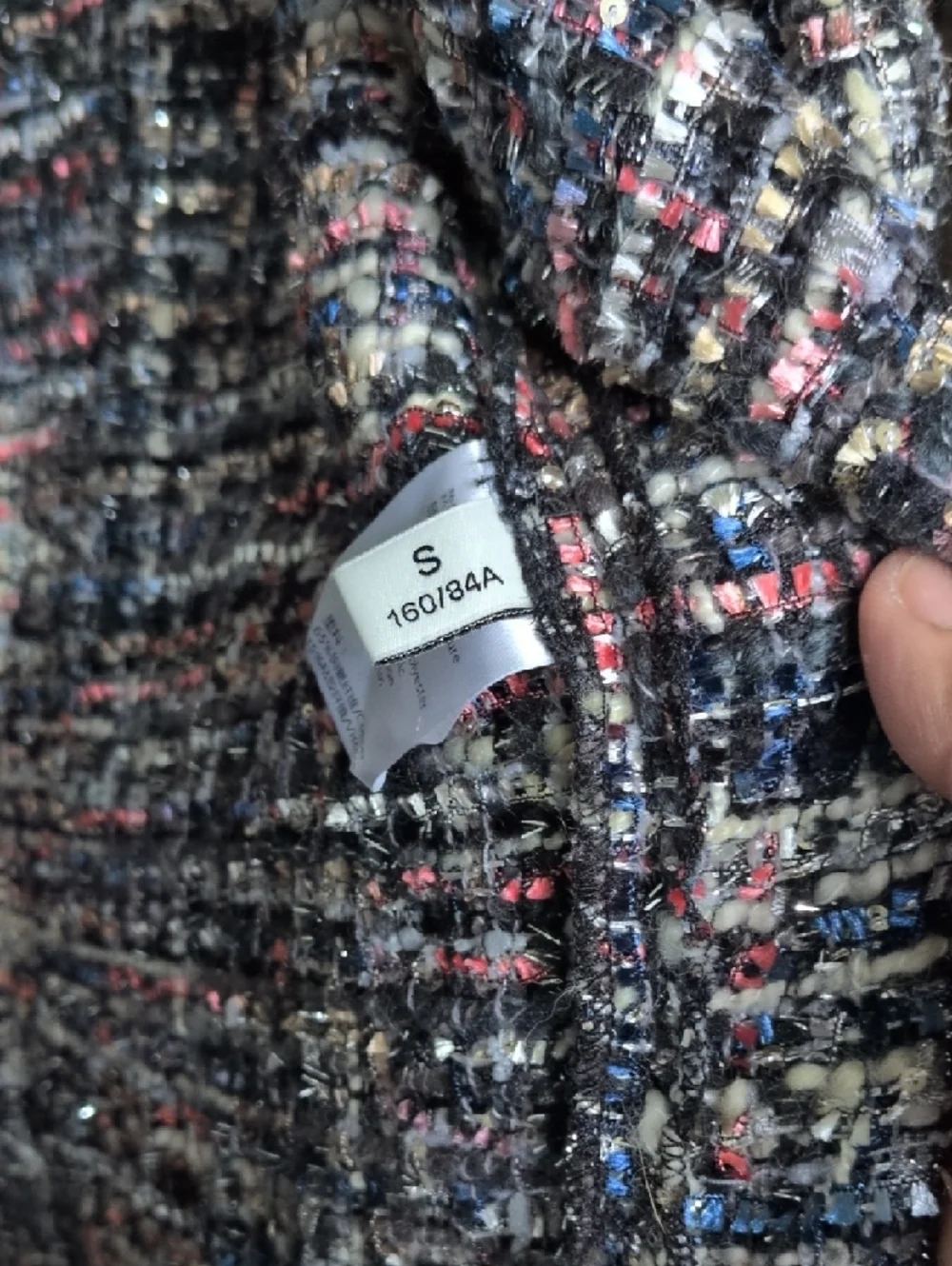 Multicolor Tweed Jacket - Picture 4 of 4